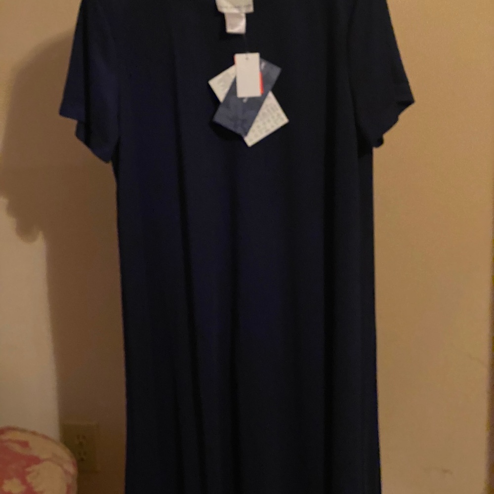 Navy T Shirt Dress